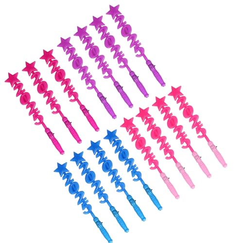 Wynrzyj 2025 Neujahrs LED Zauberstab Leuchten Stabs Sticks Spielzeugset Von 15 Für Kinder Teenager Und Fans Von Fantasy Abenteuern von Wynrzyj