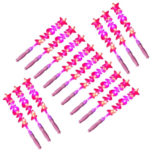 Wynrzyj 2025 Neujahrs LED Zauberstab Leuchten Stabs Sticks Spielzeugset Von 15 Für Kinder Teenager Und Fans Von Fantasy Abenteuern von Wynrzyj