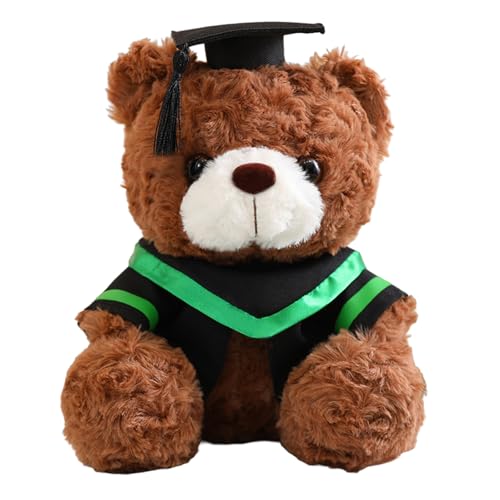 Wynrzyj 23 cm Doktorandenbär Plüsch Spielzeug Sitzender Bär Zum Feiern Von Studentenhäusern Und Abschlussgeschenk von Wynrzyj