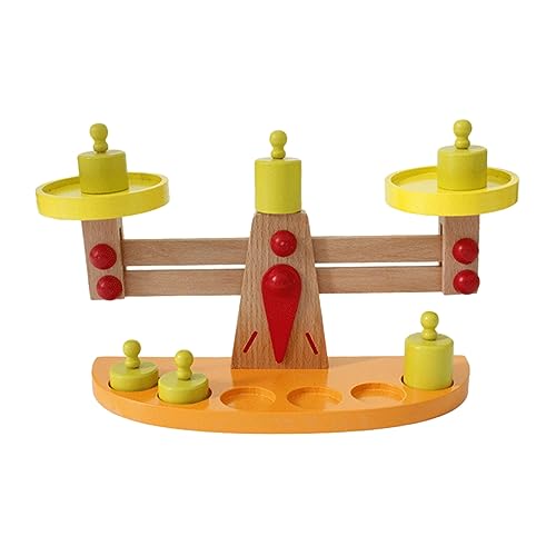 Wynrzyj Balance Scale Math Toy Toy Für Kinder Bildungsbrettspiel Mit Gewichtsskala Kleinkind Hand Koordinationstisch Spielzeug Bildungstischspiel Für Kinder von Wynrzyj