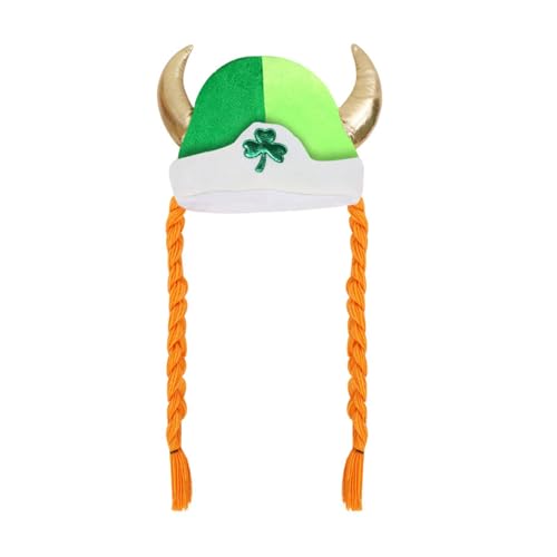 Wynrzyj Braid Shamrock Für Stpatrick Day Irish National Day Leprepechaun Party Requisiten Supply Festival Theme Event Kopfbedeckung von Wynrzyj