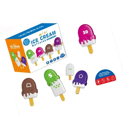 Wynrzyj Frühkindliche Bildung Eissortierspielzeug 26pcs Briefnummer Passende Bildungslernaktivitäten Für Kinder Eisform Sortierspielzeug von Wynrzyj