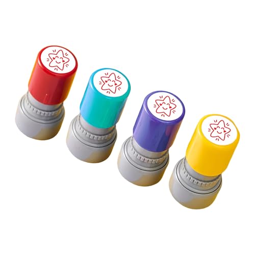 Wynrzyj Kreatives Kinderstempel Set Mit Verschiedenen Cartoon Designs Sicheres Kunstspielzeug Für Kinder Basteln Aktivitäten Klassenzimmer Aktivitätsstempel von Wynrzyj