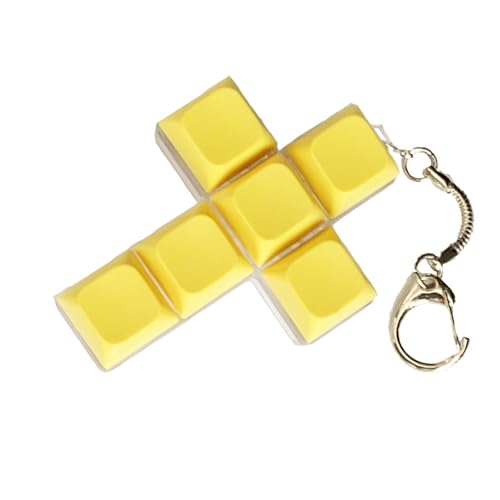 Wynrzyj Mechanical KeyCap Clickers Toy 6 Kreuzt Tasten Für Tragbare Klicker Und Fokussierer Produktivitätsproduktivität Boosting Office von Wynrzyj