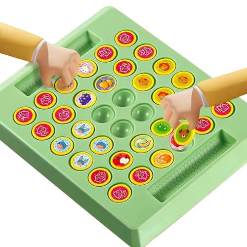Wynrzyj Memory Matching Game Memory Brettspiel Animal/Obst Matching Karten Bildungsspielzeug Einbeziehen Memory Skills Game Geschenke von Wynrzyj