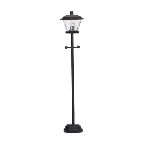 Wynrzyj Miniatur Street Lamp Model Metall Pathway Lampe Landschaftslampe Für Puppenhäuser Und Gartenszene Mit Zubehör Zeigen von Wynrzyj