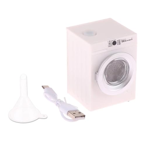 Wynrzyj Miniaturpuppenhäuser Waschmaschine 1 12 Skala Realistic Wash Appliance Tragbares Zubehör Für Dollhouses Waschküche von Wynrzyj