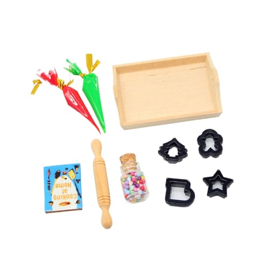 Wynrzyj Miniaturpuppenhouses Backset Realistisches Backform Küchenzubehör Für Kreatives Spiel Und Sammler von Wynrzyj