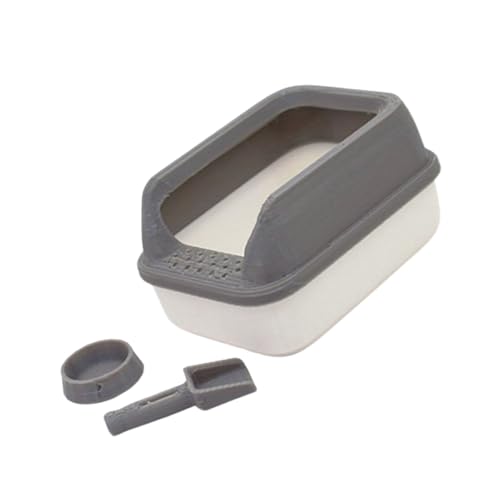 Wynrzyj Poop Shovel Model Pet Müllkasten Dollhouses Haustier 1:12 Realistische Spielset Tür Pet Müllbox Model Kreativer Spaß von Wynrzyj