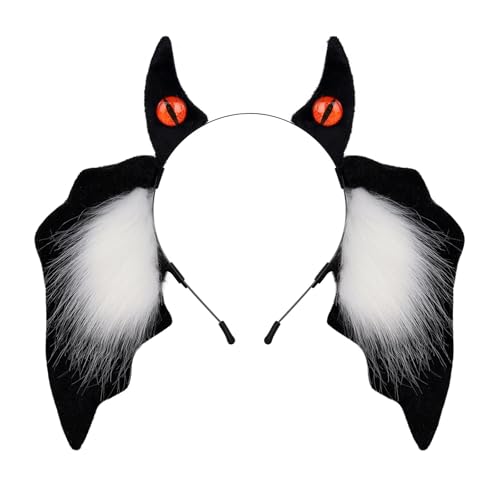 Wynrzyj Verstellbare Fuzzy Fledermaus Ohren Stirnbänder Nonslip Leichtes Design Für Cosplays Themed Partys Daily Wear Halloween Kostümzubehör Wynrzyj Verstellbare Fuzzy Fledermaus Ohren Stirnbänder Nonslip Leichtes Design Für Cosplays Themed Partys Daily Wear Halloween Kostümzubehör von Wynrzyj