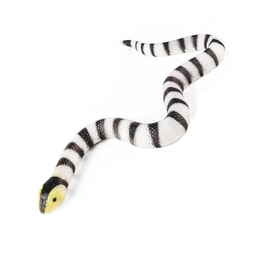 Wynrzyj Weiche Gummischlangenmodell Realistische Schlangenaktion Figur Spielzeug Fester Schlangenfigur Für Halloween Streich Und Stressabbau von Wynrzyj
