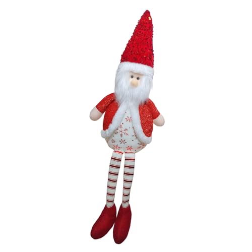 Wynrzyj Weihnachten Charakter Gefülltes Spielzeug Weiche Plüsch Weihnachtsmann Rentier Schneemann Desktop Orament Für Tischmantelle Dekoration Sitzt Weihnachtsmann Snowman Rentier Plüsch von Wynrzyj