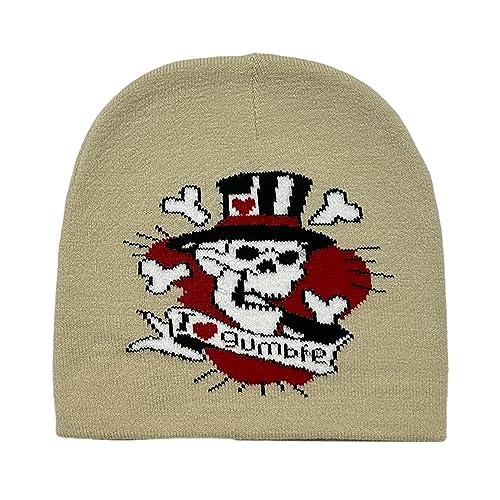 Wynrzyj Y2k Hat Slouchy Hip Hop Warmes Halloween Accessoires Slouchy Beanies High School Jugend Wynrzyj Y2k Hat Slouchy Hip Hop Warmes Halloween Accessoires Slouchy Beanies High School Jugend von Wynrzyj