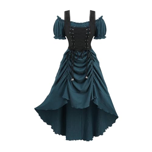 Wyongtao Renaissance Elfen Kostüme Kleid Halloween Kostüm Damen Mittelalter Kleid Mit Puffärmeln Karneval Halloween Cosplay Gothic Retro Steampunk Kleider Wyongtao Renaissance Elfen Kostüme Kleid Halloween Kostüm Damen Mittelalter Kleid Mit Puffärmeln Karneval Halloween Cosplay Gothic Retro Steampunk Kleider von Wyongtao