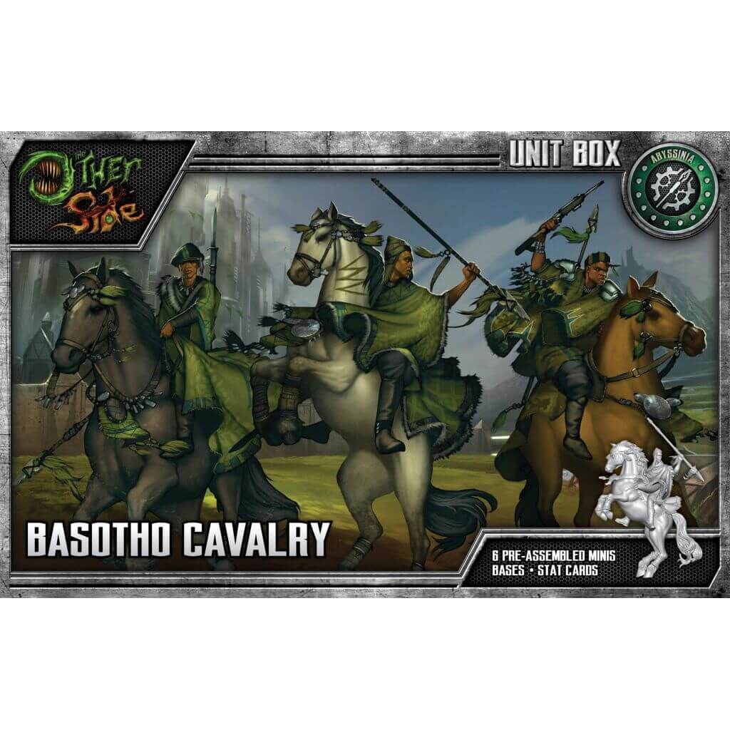 'The Other Side: Basotho Cavalry' von Wyrd