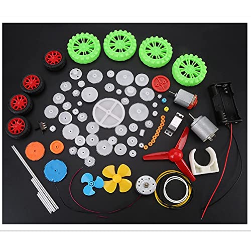 Wytino Modellbau Motor Belt Drive Model Toy, Zahnradsätze, Kunststoffzahnräder Spielzeugauto DIY Zubehör Motoren Schneckenriemen Buchsen Riemenscheiben Zahnradsortiment Wytino Modellbau Motor Belt Drive Model Toy, Zahnradsätze, Kunststoffzahnräder Spielzeugauto DIY Zubehör Motoren Schneckenriemen Buchsen Riemenscheiben Zahnradsortiment von Wytino