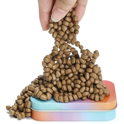 Wozne 300g Braun Magnetsteine Stresskiller Magnete, Crack Magnete Kleine Magnetic Stones Fidget Adhs Spielzeug, Anti Stress Zeitvertreib Geschenkidee ASMR Büro Gadget Wozne 300g Braun Magnetsteine Stresskiller Magnete, Crack Magnete Kleine Magnetic Stones Fidget Adhs Spielzeug, Anti Stress Zeitvertreib Geschenkidee ASMR Büro Gadget von Wzone
