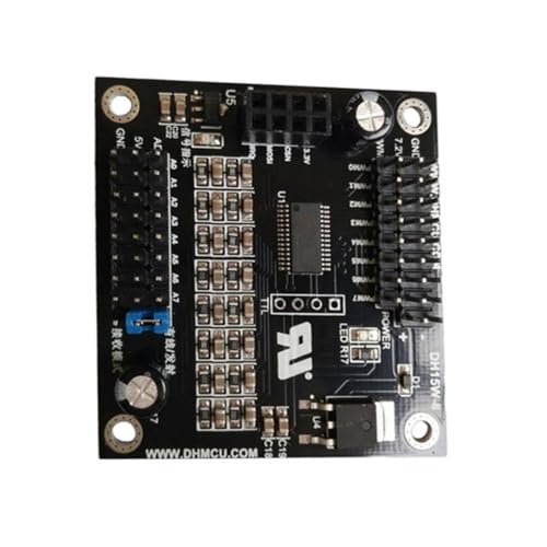 Wzxksoac 8-Wege-Servo-Steuerplatine, Roboterarm-Steuerplatine, PTZ-Steuerknopf, Potentiometer, Steuerservo von Wzxksoac