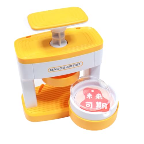Wzxksoac DIY Buttonmaschine-Set - 48-Teilige Buttonpresse für Personalisierte Dekorationen und Einzigartige Geschenke von Wzxksoac