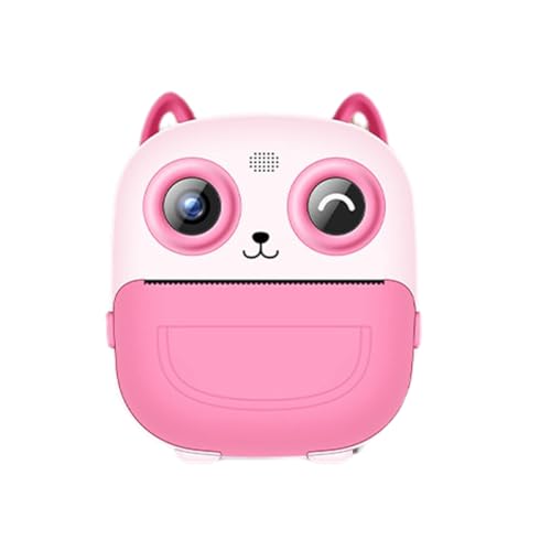 Wzxksoac Digitalkamera für Kinder, Mini-Drucker, 2,4, 1080P, Doppelkameras, Tragbare Kinderkamera mit Speicherkarte für Kinder, Rosa Wzxksoac Digitalkamera für Kinder, Mini-Drucker, 2,4, 1080P, Doppelkameras, Tragbare Kinderkamera mit Speicherkarte für Kinder, Rosa von Wzxksoac