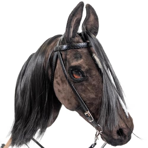 X-Group4th Zaumzeug für realistisch Hobby Horse A3, Pferd Zaumzeug + Pferdezügel, Steckenpferd, Western Reithalfter Nasenriemen Pferdegebiss Schwarz X-Group4th Zaumzeug für realistisch Hobby Horse A3, Pferd Zaumzeug + Pferdezügel, Steckenpferd, Western Reithalfter Nasenriemen Pferdegebiss Schwarz von X-Group4th