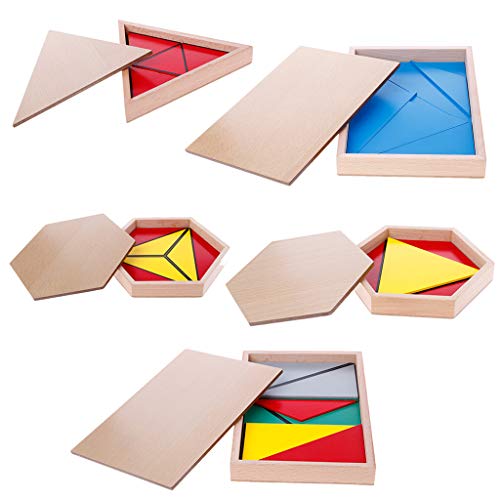 Spielzeug Aus Holzmaterial Konstruktive Dreiecke Rechteckiges Fünfeck Spielzeug Aus Holzmaterial Konstruktive Dreiecke Rechteckiges Fünfeck von X-Institute