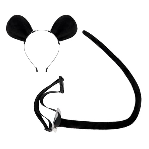 X-Institute Füchse Ohren und Schwanz Set pelzige Maus Ohren Stirnbänder mit Schwanz Halloween Cosplays Party Maus Kostüm Zubehör Kinder Erwachsene Tier Cosplays Kostüme für Damen und Herren X-Institute Füchse Ohren und Schwanz Set pelzige Maus Ohren Stirnbänder mit Schwanz Halloween Cosplays Party Maus Kostüm Zubehör Kinder Erwachsene Tier Cosplays Kostüme für Damen und Herren von X-Institute