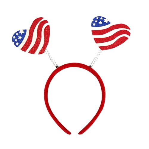 X-Institute Hair Hoop 4. Juli Thema Juli Costume Auffällige Haar Hoop Herz Und Amerikaner Für Pedlaren Independence Day Paraden X-Institute Hair Hoop 4. Juli Thema Juli Costume Auffällige Haar Hoop Herz Und Amerikaner Für Pedlaren Independence Day Paraden von X-Institute