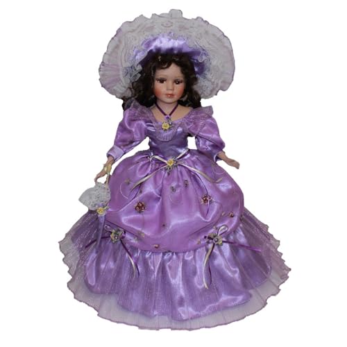 X-Institute Handgefertigte Europäische Porzellanpuppe Mit Eleganten Kleidern Für Erwachsene Und Kinder Tischpuppe Zum Sammeln Puppenhaus Dekoration X-Institute Handgefertigte Europäische Porzellanpuppe Mit Eleganten Kleidern Für Erwachsene Und Kinder Tischpuppe Zum Sammeln Puppenhaus Dekoration von X-Institute