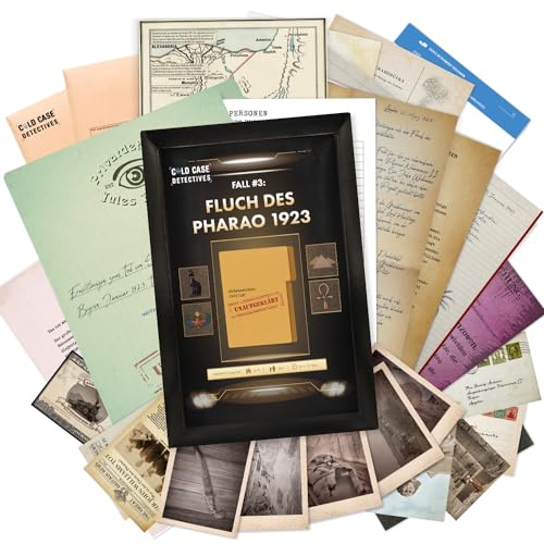 X-SCAPE - Cold Case Detectives Krimispiel - Fall #3 Fluch des Pharao 1923 - Das Escape Room Spiel X-SCAPE - Cold Case Detectives Krimispiel - Fall #3 Fluch des Pharao 1923 - Das Escape Room Spiel von X-SCAPE