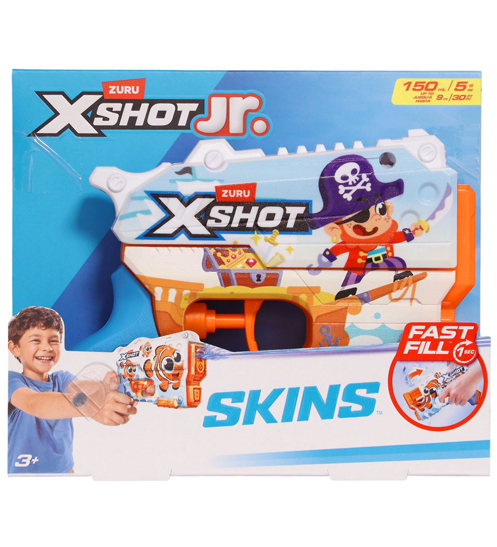 X-Shot Wasserpistole - Junior Fast Befüllen - Pirat - X-SHOT - One Size - Spielzeug X-Shot Wasserpistole - Junior Fast Befüllen - Pirat - X-SHOT - One Size - Spielzeug von X-SHOT
