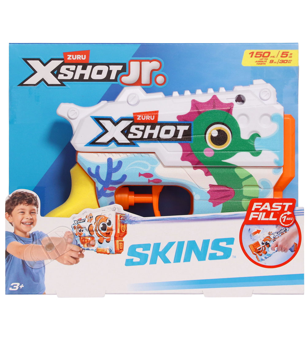 X-Shot Wasserpistole - Junior Fast Füllen - Seepferdchen - X-SHOT - One Size - Spielzeug X-Shot Wasserpistole - Junior Fast Füllen - Seepferdchen - X-SHOT - One Size - Spielzeug von X-SHOT