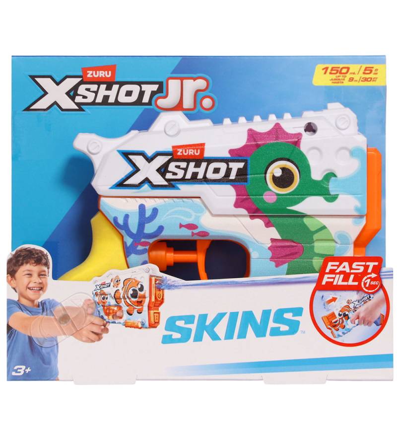 X-Shot Wasserpistole - Junior Fast Füllen - Seepferdchen - X-SHOT - One Size - Spielzeug X-Shot Wasserpistole - Junior Fast Füllen - Seepferdchen - X-SHOT - One Size - Spielzeug von X-SHOT