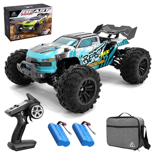 X-Verse SG116 MAX 1:16 Ferngesteuertes Auto, 80KM/H RC Hohe Geschwindigkeit Offroad mit Bürstenloser Motor, 4WD Off Road Race Buggy für Erwachsene, 2 Batterien X-Verse SG116 MAX 1:16 Ferngesteuertes Auto, 80KM/H RC Hohe Geschwindigkeit Offroad mit Bürstenloser Motor, 4WD Off Road Race Buggy für Erwachsene, 2 Batterien von X-Verse
