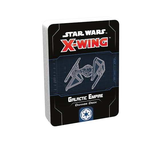 Fantasy Flight Games - Star Wars X-Wing Second Edition: Star Wars X-Wing: Galactic Empire Damage Deck - Miniature Game von Atomic Mass Games