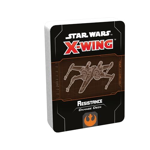 Fantasy Flight Games - Star Wars X-Wing Second Edition: Star Wars X-Wing: Resistance Damage Deck - Miniature Game von Atomic Mass Games