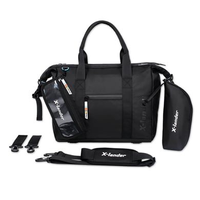 X-lander Wickeltasche X-Rollbag Black Soul von X-Lander