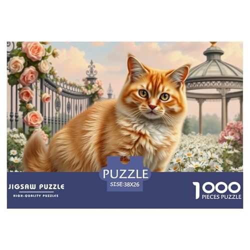 Britische Kurzhaare1000 Puzzle EIN Herausforderndes Spielzeug Farbenfrohes Geschicklichkeitsspiel Für Die Ganze Familie, Haustier Katze Buntes Legespiel 38x26cm/1000pcs Britische Kurzhaare1000 Puzzle EIN Herausforderndes Spielzeug Farbenfrohes Geschicklichkeitsspiel Für Die Ganze Familie, Haustier Katze Buntes Legespiel 38x26cm/1000pcs von XAEPANENW