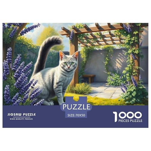 Britische Kurzhaare1000 Puzzle EIN Herausforderndes Spielzeug Impossible Game Geschenk Geschicklichkeitsspiel Für Die Ganze Familie Haustier Katze Buntes Legespiel 70x50cm/1000pcs Britische Kurzhaare1000 Puzzle EIN Herausforderndes Spielzeug Impossible Game Geschenk Geschicklichkeitsspiel Für Die Ganze Familie Haustier Katze Buntes Legespiel 70x50cm/1000pcs von XAEPANENW