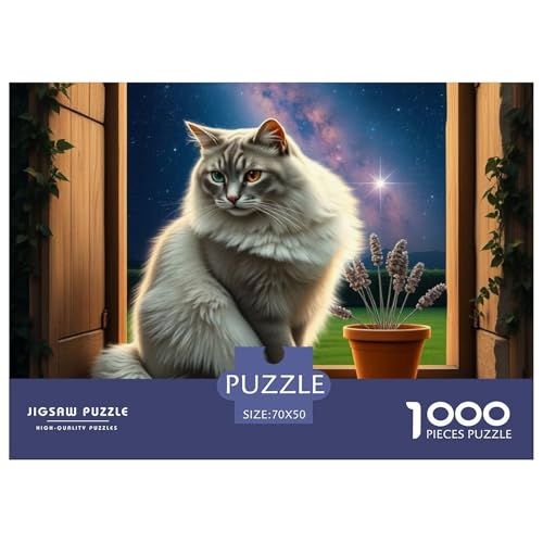 Norwegische Waldkatte 1000 Teile EIN Herausforderndes Pädagogisches Spiel Farbenfrohes Geschicklichkeitsspiel Für Die Ganze Familie Haustier Katze Buntes Legespiel 70x50cm/1000pcs Norwegische Waldkatte 1000 Teile EIN Herausforderndes Pädagogisches Spiel Farbenfrohes Geschicklichkeitsspiel Für Die Ganze Familie Haustier Katze Buntes Legespiel 70x50cm/1000pcs von XAEPANENW