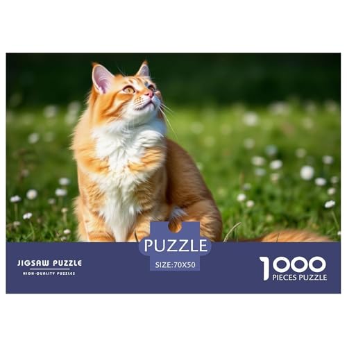 Norwegische Waldkatte 1000 Teile EIN Herausforderndes Spielzeug Impossible Game Geschenk, Geschicklichkeitsspiel Für Die Ganze Familie Haustier Katze Erwachsenen Ab 14 70x50cm/1000pcs Norwegische Waldkatte 1000 Teile EIN Herausforderndes Spielzeug Impossible Game Geschenk, Geschicklichkeitsspiel Für Die Ganze Familie Haustier Katze Erwachsenen Ab 14 70x50cm/1000pcs von XAEPANENW
