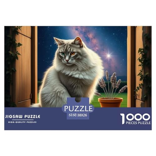 Norwegische Waldkatte1000 Puzzle Anspruchsvoll Pädagogisches Spiel Frauen Geschenke Für Männer Geschicklichkeitsspiel Für Die Ganze Familie Haustier Katze Buntes Legespiel 38x26cm/1000pcs Norwegische Waldkatte1000 Puzzle Anspruchsvoll Pädagogisches Spiel Frauen Geschenke Für Männer Geschicklichkeitsspiel Für Die Ganze Familie Haustier Katze Buntes Legespiel 38x26cm/1000pcs von XAEPANENW