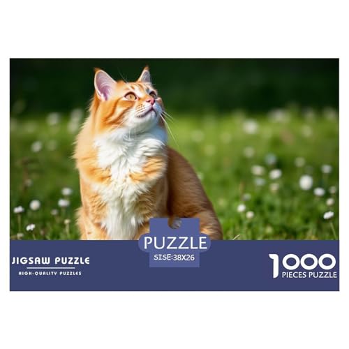 Norwegische Waldkatte1000 Puzzle EIN Herausforderndes Pädagogisches Spiel Geschenke Geschicklichkeitsspiel Für Die Ganze Familie Haustier Katze Erwachsenen Ab 14 38x26cm/1000pcs Norwegische Waldkatte1000 Puzzle EIN Herausforderndes Pädagogisches Spiel Geschenke Geschicklichkeitsspiel Für Die Ganze Familie Haustier Katze Erwachsenen Ab 14 38x26cm/1000pcs von XAEPANENW