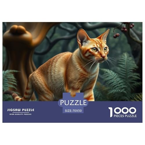 Orientalische Kurzhaare 1000 Puzzle Anspruchsvoll Pädagogisches Spiel Frauen Geschenke Für Männer Geschicklichkeitsspiel Für Die Ganze Familie Haustier Katze Erwachsenen Ab 14 70x50cm/1000pcs Orientalische Kurzhaare 1000 Puzzle Anspruchsvoll Pädagogisches Spiel Frauen Geschenke Für Männer Geschicklichkeitsspiel Für Die Ganze Familie Haustier Katze Erwachsenen Ab 14 70x50cm/1000pcs von XAEPANENW