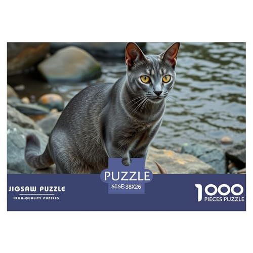 Orientalische Kurzhaare 1000Puzzle EIN Herausforderndes Pädagogisches Spiel Frauen, Geschenke Für Männer, Geschicklichkeitsspiel Für Die Ganze Familie, Haustier Katze Buntes Legespiel 38x26cm/1000pcs Orientalische Kurzhaare 1000Puzzle EIN Herausforderndes Pädagogisches Spiel Frauen, Geschenke Für Männer, Geschicklichkeitsspiel Für Die Ganze Familie, Haustier Katze Buntes Legespiel 38x26cm/1000pcs von XAEPANENW