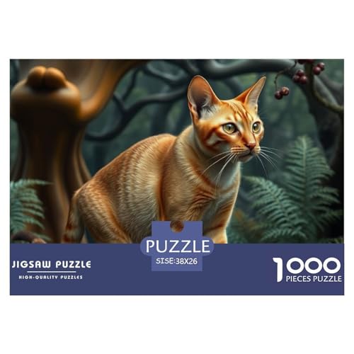 Orientalische Kurzhaare1000 Puzzle EIN Herausforderndes Pädagogisches Spiel Geschenke Geschicklichkeitsspiel Für Die Ganze Familie Haustier Katze Erwachsenen Ab 14 38x26cm/1000pcs Orientalische Kurzhaare1000 Puzzle EIN Herausforderndes Pädagogisches Spiel Geschenke Geschicklichkeitsspiel Für Die Ganze Familie Haustier Katze Erwachsenen Ab 14 38x26cm/1000pcs von XAEPANENW