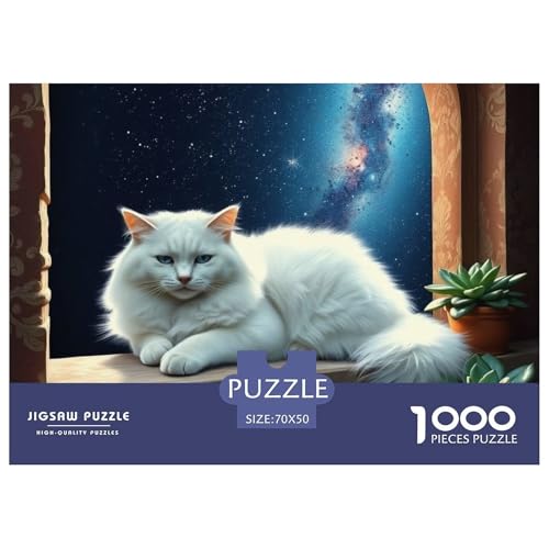 Persisch 1000 Teile EIN Herausforderndes Pädagogisches Spiel Farbenfrohes Geschicklichkeitsspiel Für Die Ganze Familie Haustier Katze Buntes Legespiel 70x50cm/1000pcs Persisch 1000 Teile EIN Herausforderndes Pädagogisches Spiel Farbenfrohes Geschicklichkeitsspiel Für Die Ganze Familie Haustier Katze Buntes Legespiel 70x50cm/1000pcs von XAEPANENW