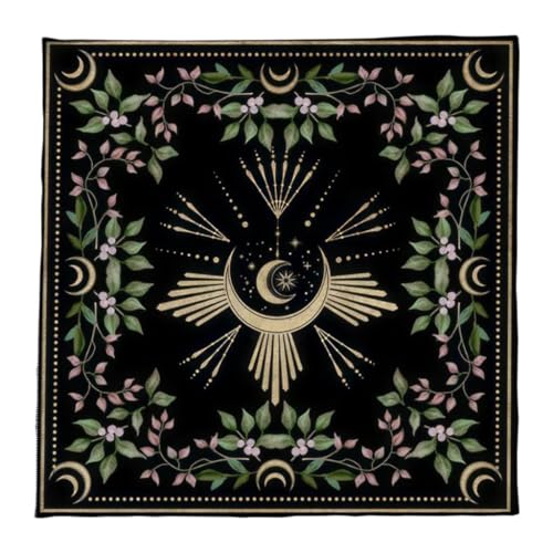 50 x 50/60 x 60/75 x 75 cm Tarot-Tischdecke, geometrische Wahrsagungen, Tischdecke, Brettspiel, Orakel, Kartenblock, Matte von XAGMODSHN