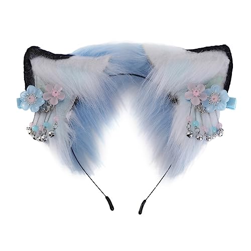 Anime Charakter Stirnband Wolf Ohr Form Haarreifen Plüsch Karneval Party Kopfschmuck Cosplay Party Kostüm Requisiten Uni von XAGMODSHN