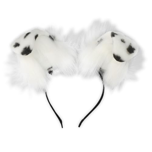 Anime-Haarreif für Mädchen, Plüsch-Ohren, wiederaufladbar, Cosplay, Kopfschmuck, Kopfbedeckung für Frauen Anime-Haarreif für Mädchen, Plüsch-Ohren, wiederaufladbar, Cosplay, Kopfschmuck, Kopfbedeckung für Frauen von XAGMODSHN